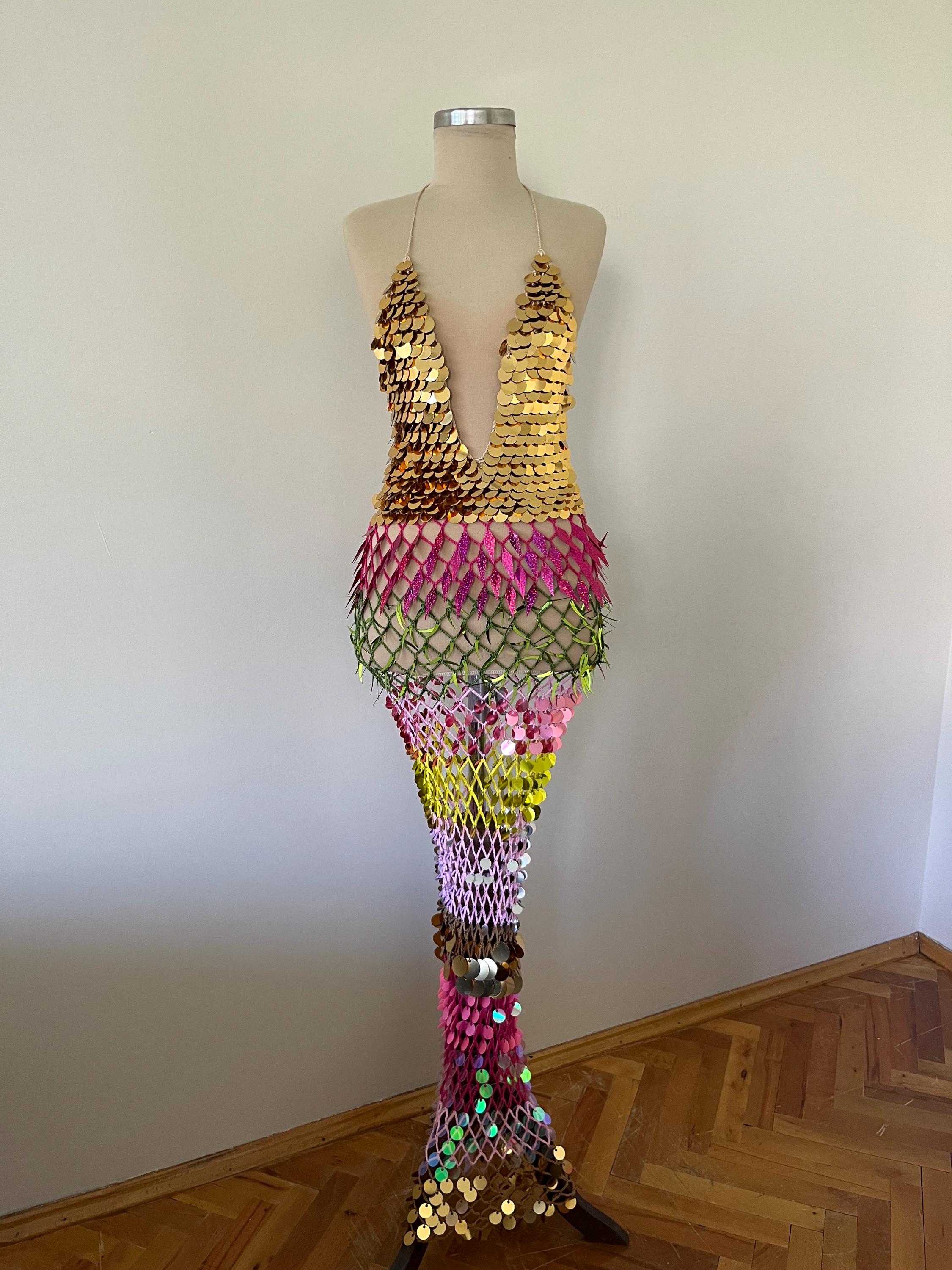 Graffiti Maxi Dress - Etsy