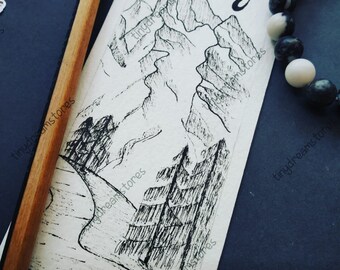 Nature inspired bookmark, Handmade with love and care, Customisation available, for all the readers to enhance their reading journey