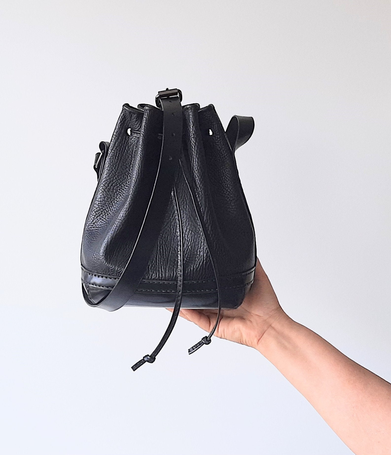 Bucket Bag by Boejack Black