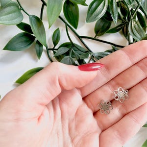 Boucles d'oreilles Atome, Bijoux Physique et Chimie, Cadeau de fin d'études d'ingénieur, Boucles d'oreilles scientifiques minimalistes, Cadeau pour passionné d'astronomie