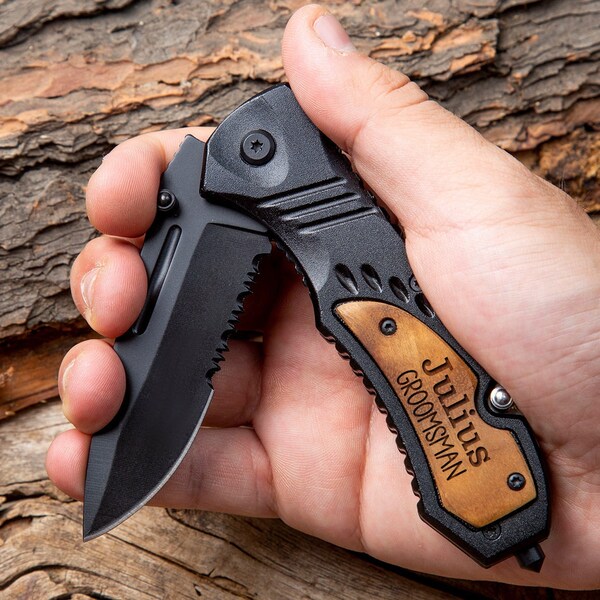 Custom Pocket Knife Etsy