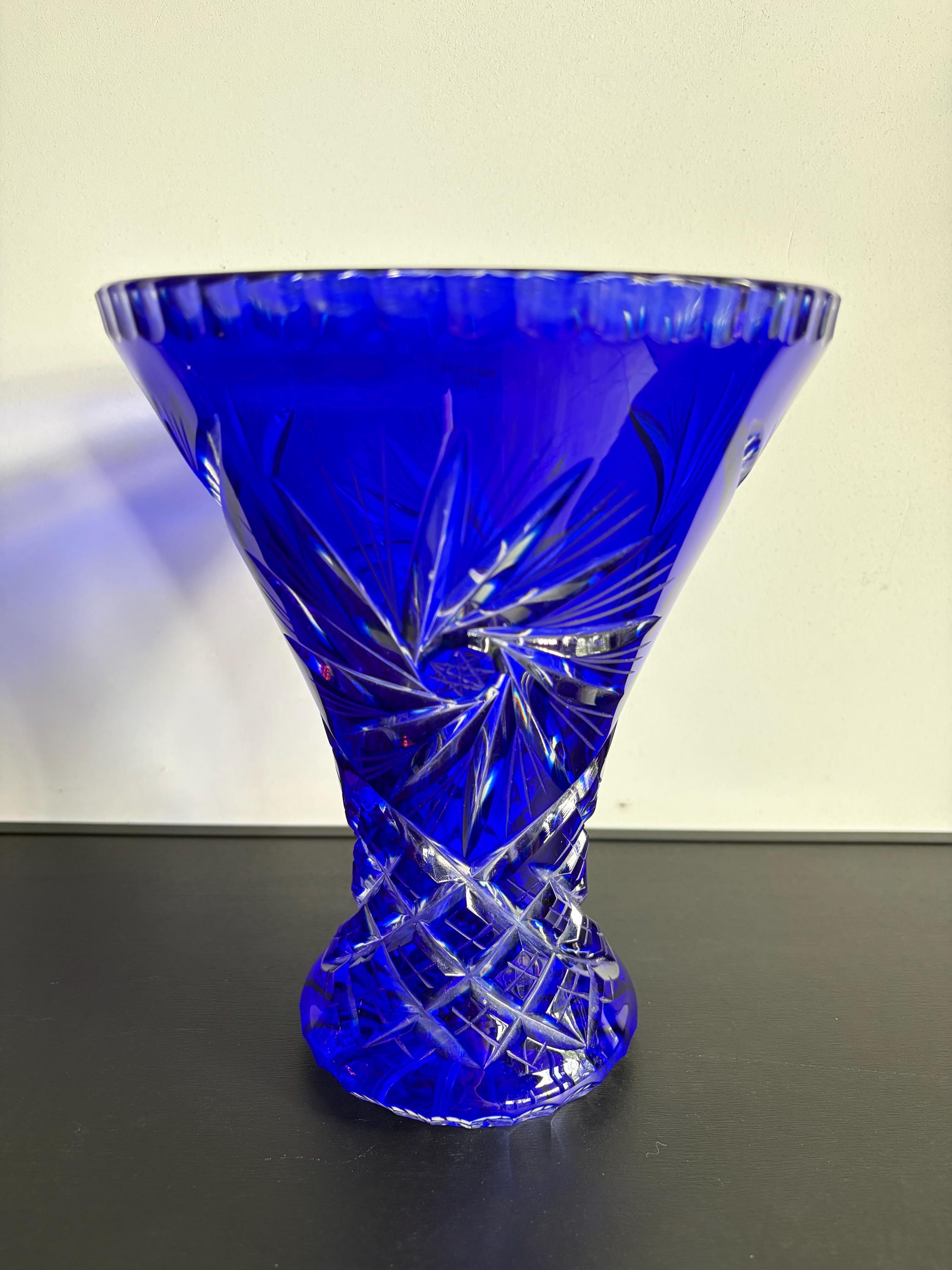 Irena Crystal Vase - Etsy