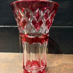 Val Saint Lambert Vase - Etsy