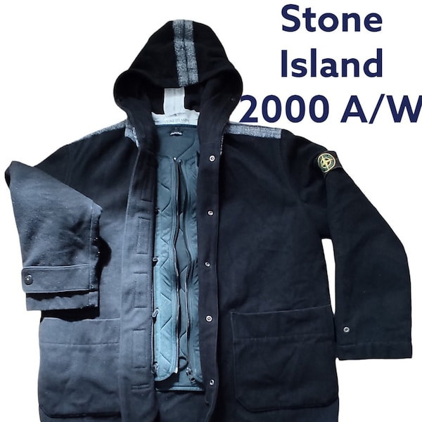 Vintage Stone Island A/W 2000 Jacket -Size Medium Art No. 33154M41AS
