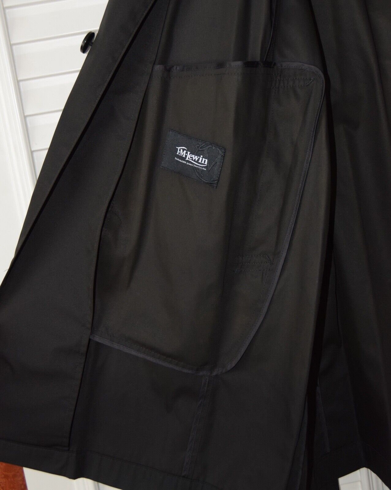 Tm lewin shop mac coat