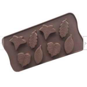Leaf Silicone Cake Decorating Chocolate Baking Mold Wax Melts Ice Soap Hen Patry 3D Mould BPA free High Quality