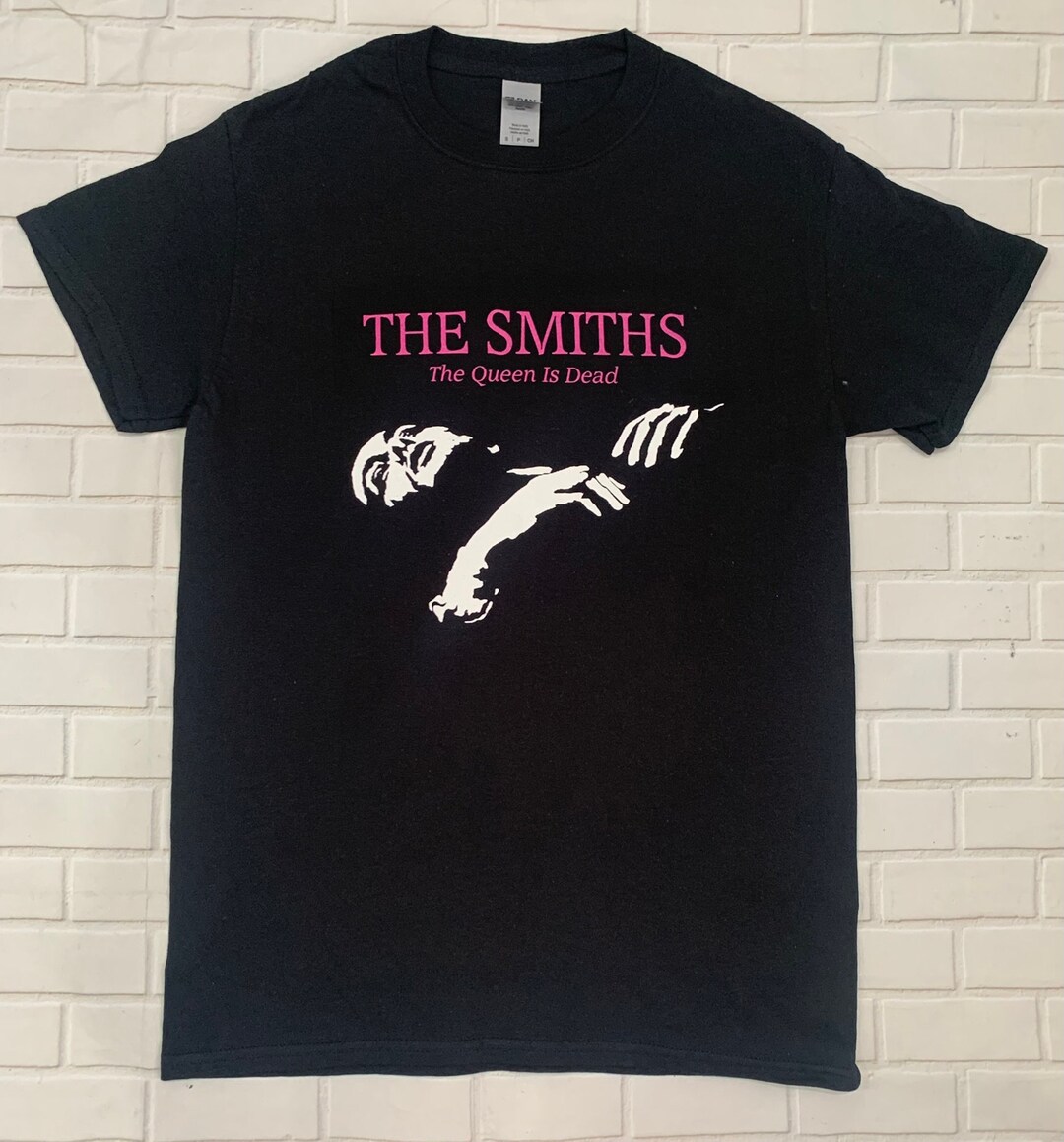 T-shirt The Smiths The Queen Is Dead - Noir Vintage, Parfait Pour Les Fans De Punk Et D’anime !