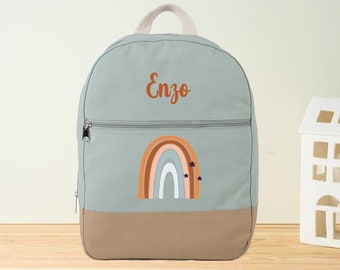 Children's backpack to personalize - cotton