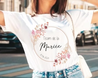Personalized hen party t-shirt gift - Bride-to-be t-shirt, bridesmaid t-shirt, bridesmaid t-shirt - personalized hen party t-shirt with name, personalized hen party gift