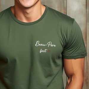 T-shirt personnalisé beau père fect - Fête des pères - anniversaire beau père - Noël beau papa