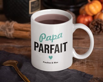 Taza de papá para personalizar - Papá perfecto - Cumpleaños de papá - Día del Padre - Regalo de papá - Taza personalizada para papá.