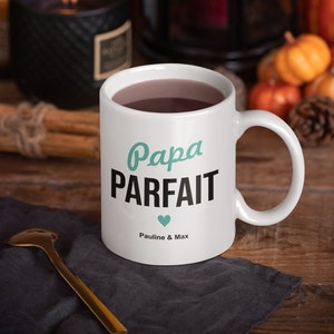 Dad mug to personalize - Perfect dad - Dad birthday - Father&#39;s Day - Dad gift - Personalized mug for dad.