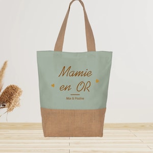 Shopping bag to personalize Golden Granny, granny gift - Grandma's birthday- Grandmother's Day