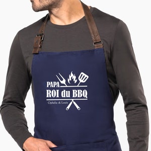Personalized apron gift for Father's Day, Grandfather's Day, Dad's birthday, Grandpa's gift.