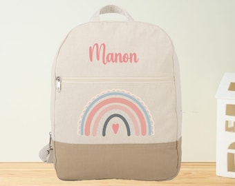 Children's backpack to personalize - cotton