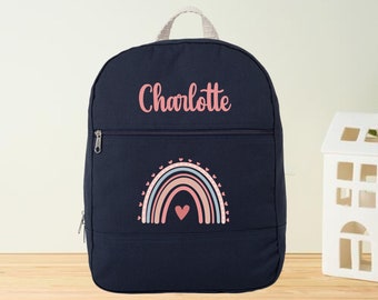 Children's backpack to personalize - cotton