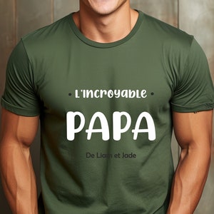 Personalized Amazing Dad T-shirt - Father&#39;s Day - Dad Birthday - Dad Christmas - Personalized Dad Gift.