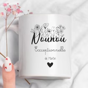 Personalized mug for exceptional nanny - nanny birthday, personalized mug for teacher, nanny Christmas, nanny gift
