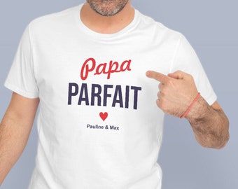 Personalized T-shirt for the perfect DAD - Father's Day Gift - Dad Gift - Personalized Dad Gift. Christmas for Dad
