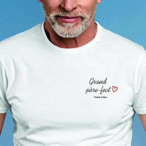 T-shirt personnalisé papy - Fêtes des grands pères - anniversaire papy