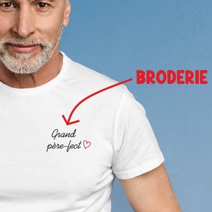 Grandpa embroidered T-shirts - Grandfather&#39;s Day - Grandpa&#39;s birthday