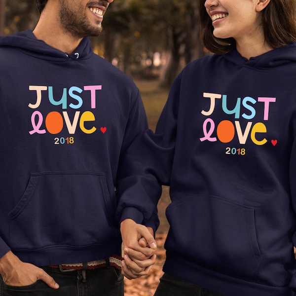 Sweat personnalisé Saint valentin - Cadeau Saint Valentin - cadeau couple duo