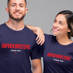 Personalized Valentine&#39;s Day T-shirt, Valentine&#39;s Day date