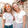 Personalized T-shirt for the bride's team / Hen party gift / Bride-to-be / Bridesmaid product logo