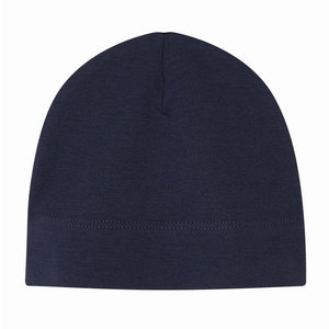 Personalized birth cap 100% cotton, 8 cup colors Noir