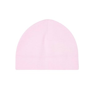 Personalized birth cap 100% cotton, 8 cup colors Rose claire