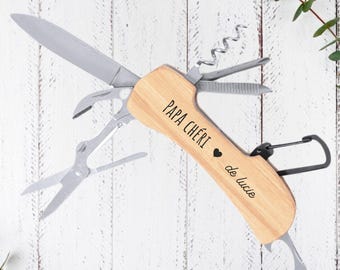 Personalized Swiss Army Knife for Dad - Father's Day gift idea, Dad's birthday, Dad's Christmas, personalized Dad gift, Dad tools