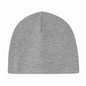 Personalized birth cap 100% cotton, 8 cup colors Gris