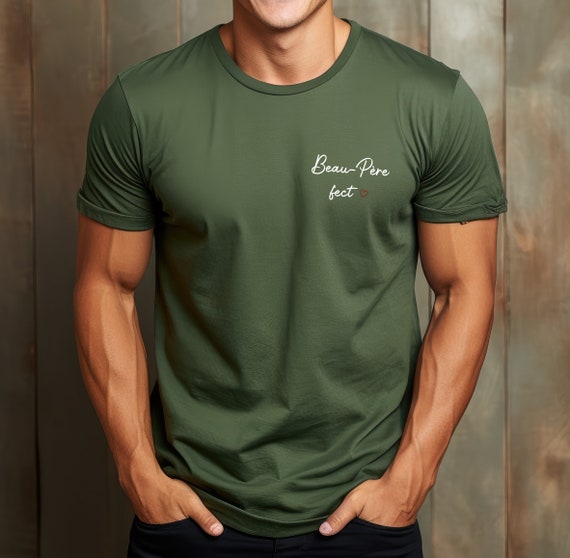 T-shirt personnalisé beau père fect - Fête des pères - anniversaire beau père - Noël beau papa