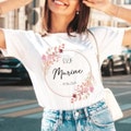 Personalized bachelorette party gift T-shirt/ Bride-to-be T-shirt/ Bride's team/ Bridesmaid product logo