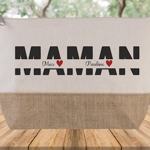 Large case to personalize MOM - Mother&#39;s Day - birthday - mom pouch