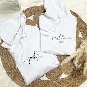 Personalized Valentine&#39;s Day Sweatshirt - Valentine&#39;s Day Gift - Couple Gift - Personalized Couple Sweater Matching Lovers Gift Duo