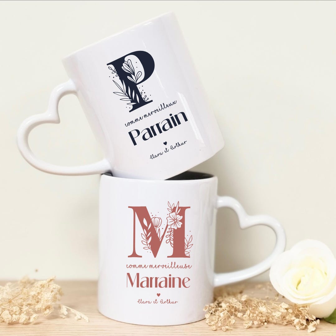 Cadeau Parrain Noel Parrain Cadeau Original Ornement Acrylique Cadeau Parrain Marraine Demande