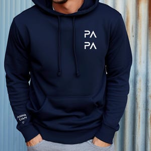 Personalized Dad Sweatshirt - Father's Day - Dad Birthday - Dad Christmas - Personalized Dad Gift. Personalized Dad T-shirt.