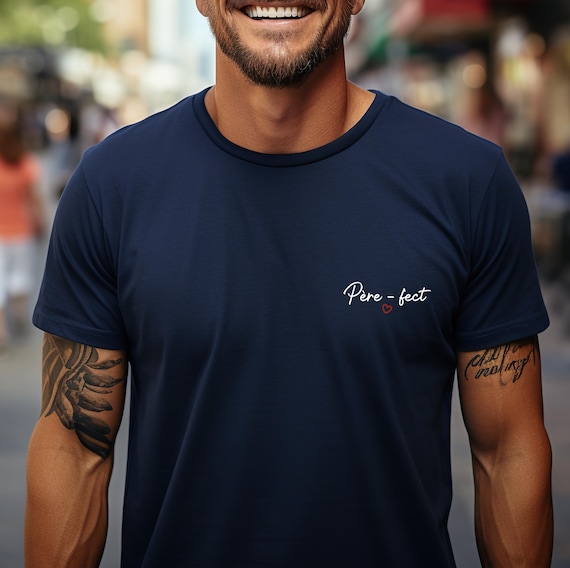 T-shirt père fect - Fête des pères - anniversaire papa- Noël papa - cadeau personnalisé papa, t-shirt papa, idée cadeau fête des pères