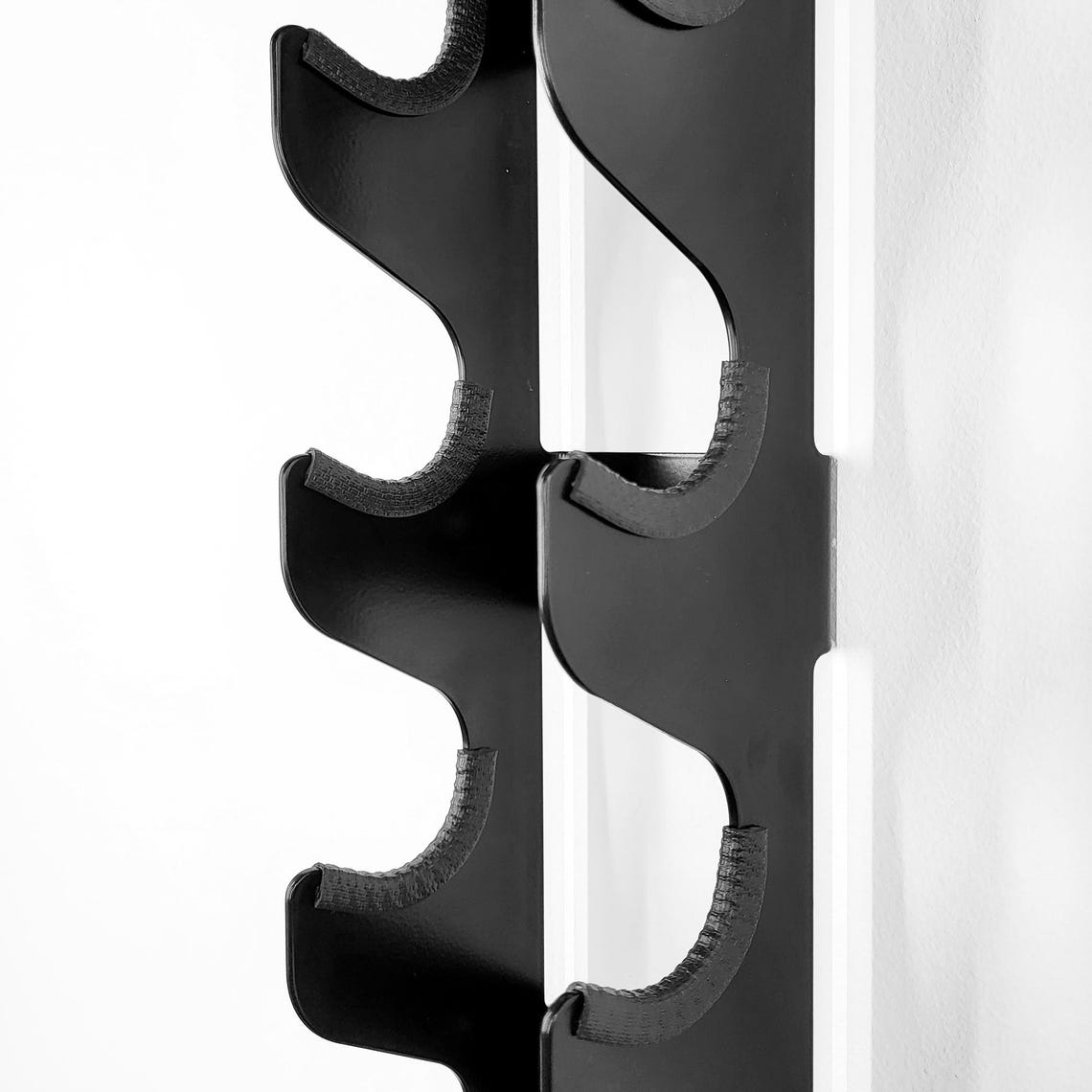 Yoga Mat & Dumbbell Wall Rack - Sturdy, Space-saving Exercise Gear ...