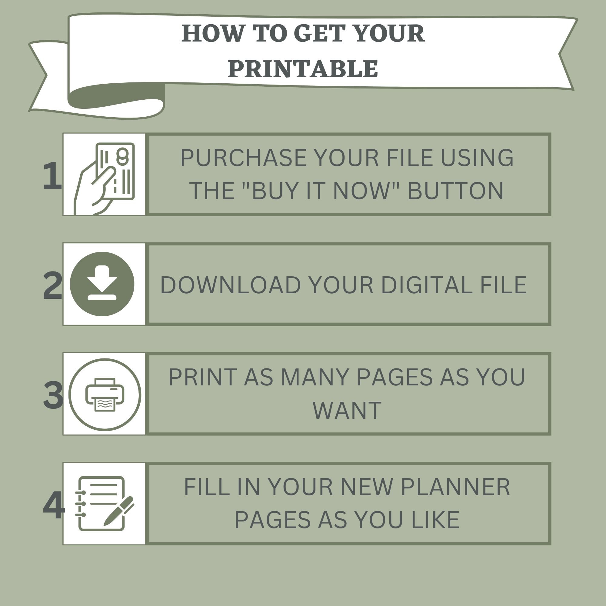 Monthly Printable Planner Letter Size Month Overview Minimalist Month Planner Month Schedule