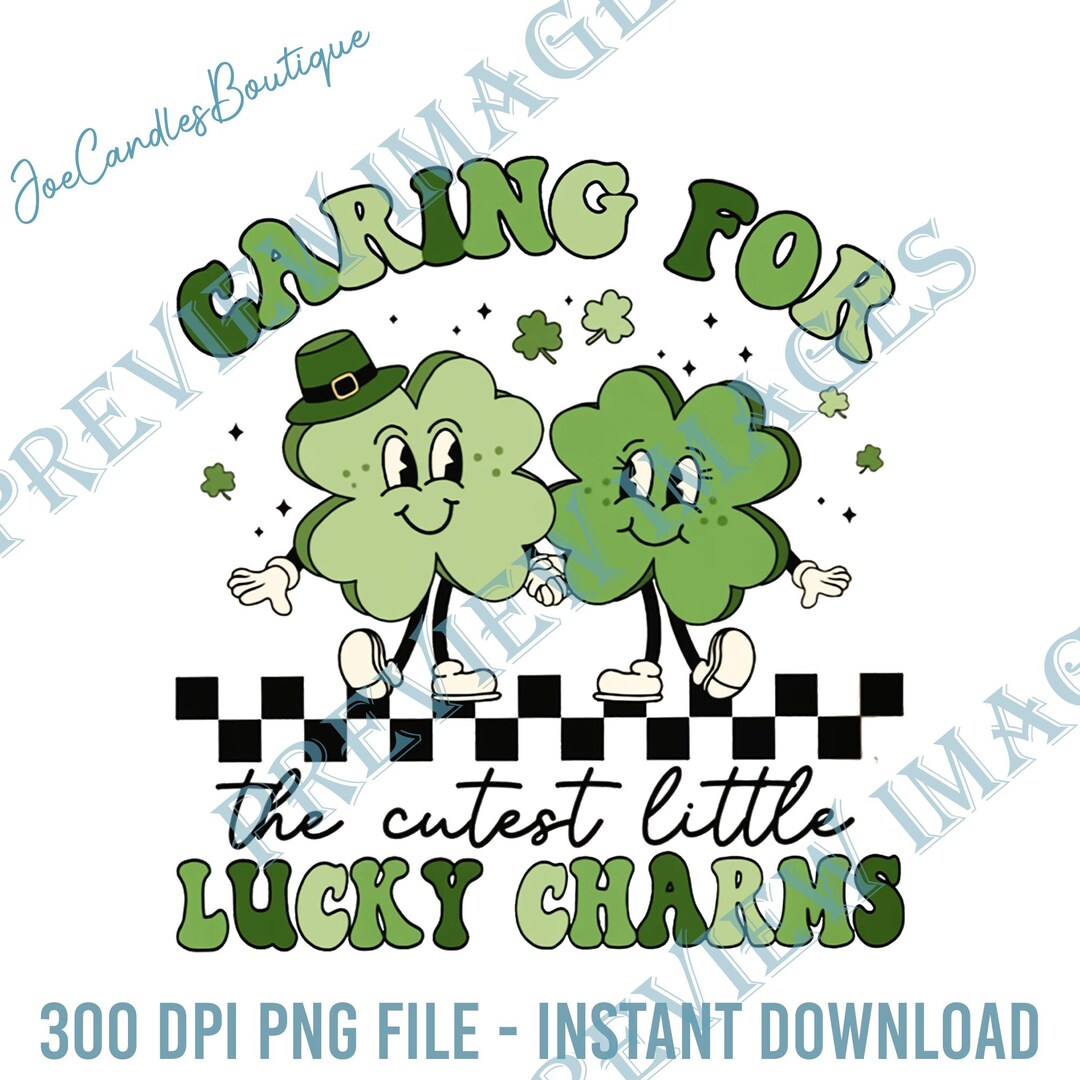 Caring for the Cutest Little Lucky Charms Png, St Patrick's Day NICU ...