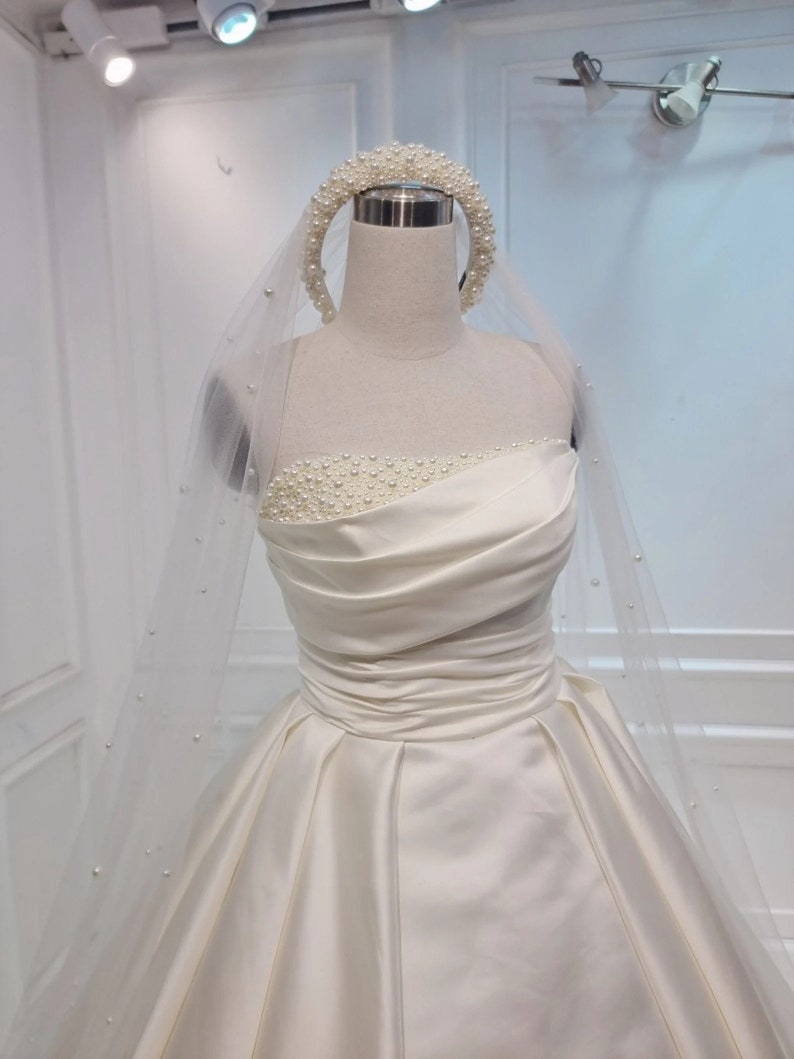 Custom Wedding Dress for the Bride. Princess Wedding Dress Etsy