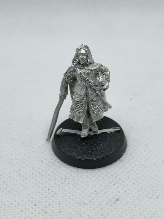 Armoured Eowyn Metal Rohan Lord Of The Rings