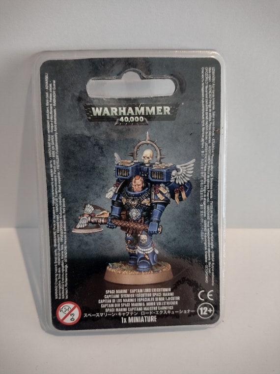 Captain lord executioner space marines warhammer 40,000 40K new blister