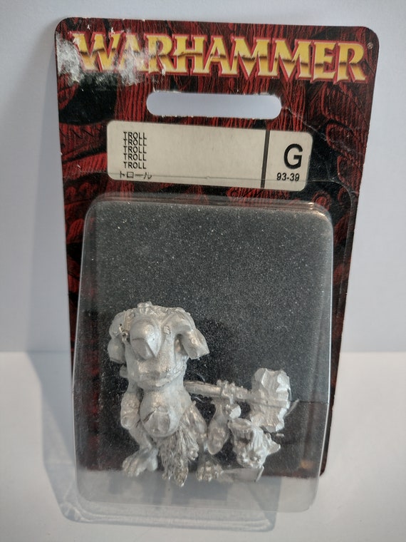 Games Workshop Warhammer Sourbreath Troll Metal Figure BNIB New Trolls Troggoth