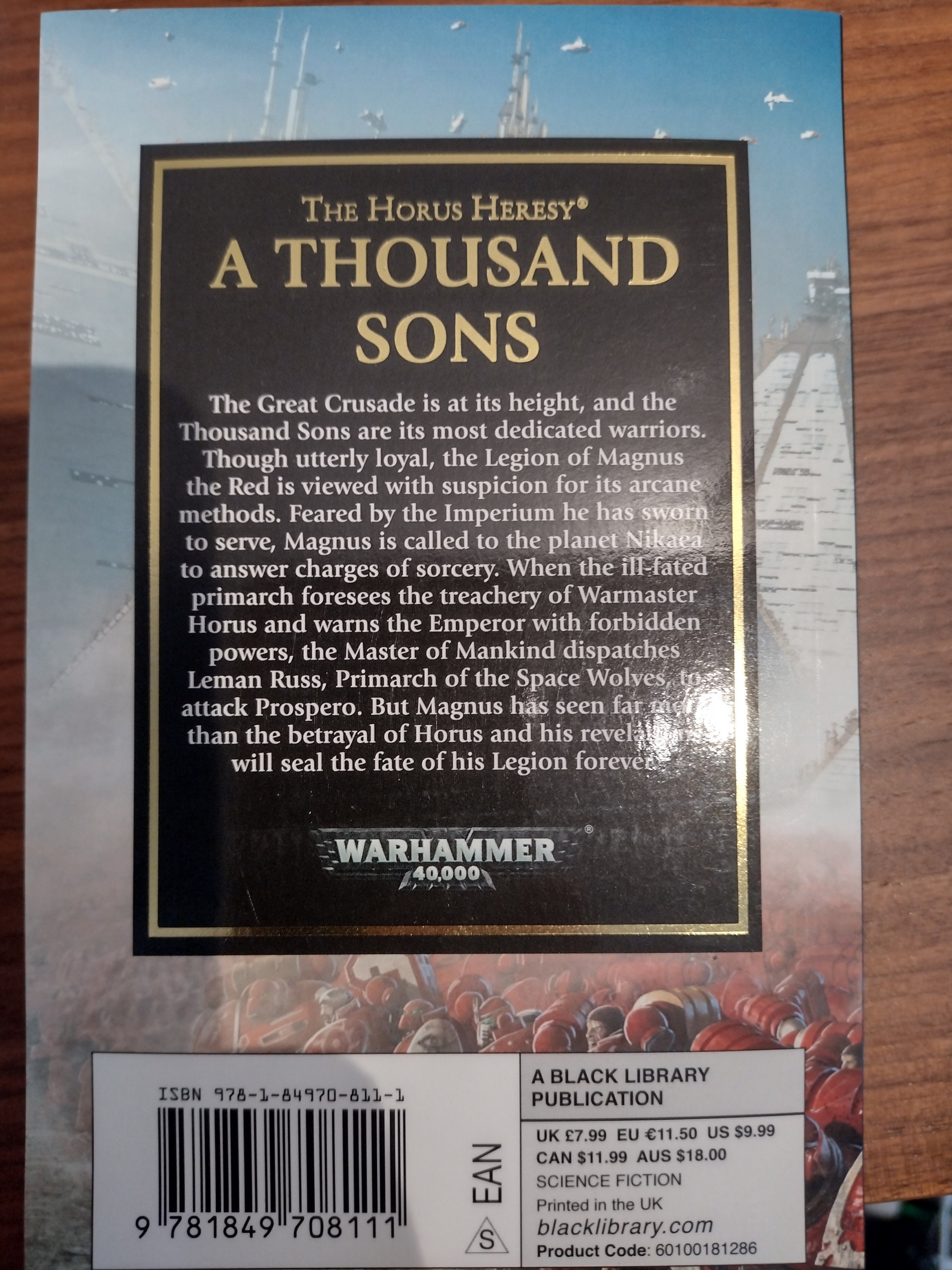 A Thousand Sons by Graham Mcneill Paperback Etsy