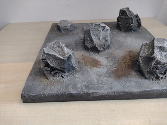 battle game scenery - stone plain