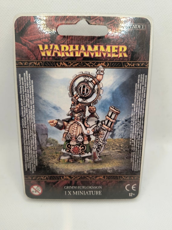 Warhammer Dwarf Grimm Burloksson Plastic Games Workshop Master Engineer