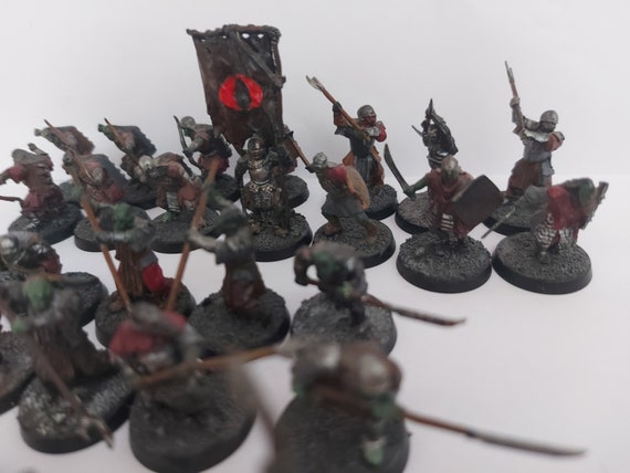 Mordor infantry troops Lotr  middle earth strategy